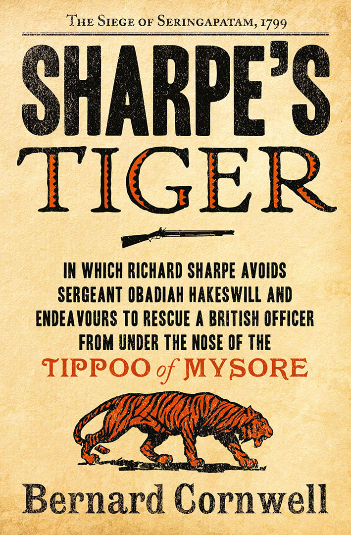 Book cover: Sharpe's Tiger
